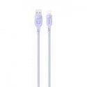 USAMS Kabel lightning Fast Charging 2,4A Lithe Series 1,2m purpu