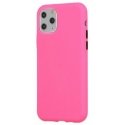 Mocco Soft Cream Silicone Back Case for Apple iPhone 12 / 12 Pro Pink