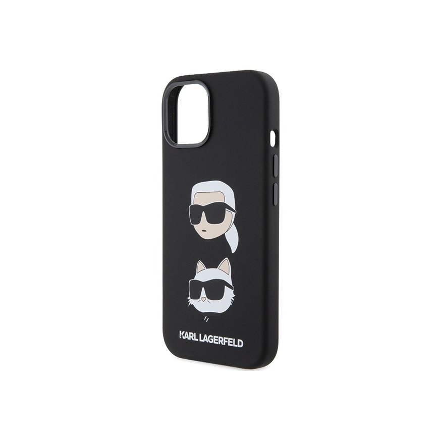 Karl Lagerfeld Liquid Silicone Karl and Choupette Heads Case for – 2