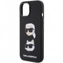 Karl Lagerfeld Liquid Silicone Karl and Choupette Heads Case for