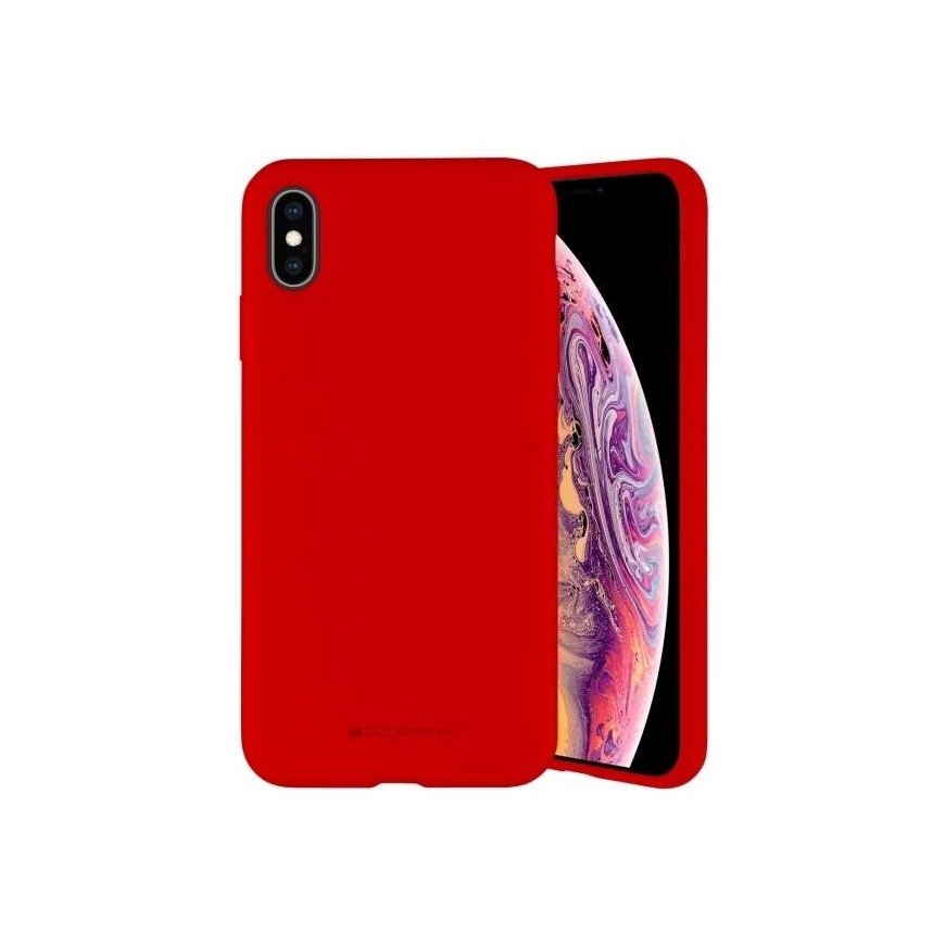 Mercury Silicone iPhone 14 Pro 6,1" czerwony|red