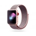 TECH-PROTECT NYLON APPLE WATCH 4 / 5 / 6 / 7 / 8 / SE (38 / 40 / 41 MM) PINK SAND