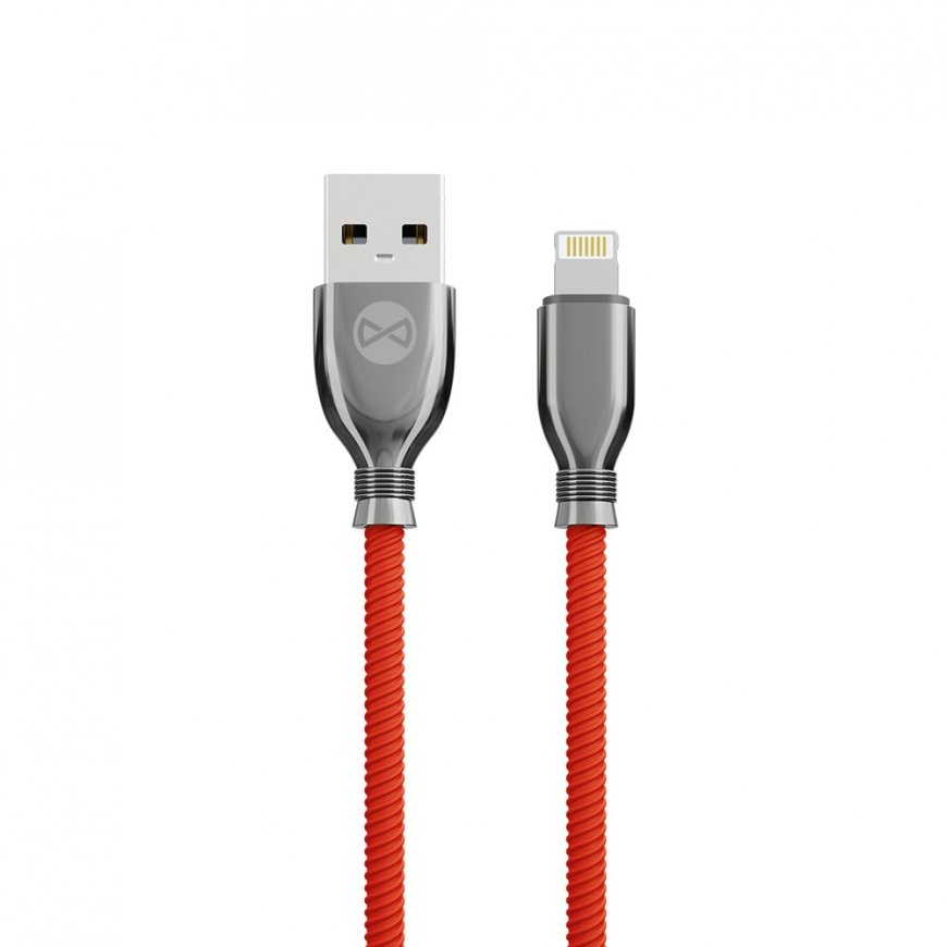 Forever Tornado cable USB - Lightning 1,0 m 3A red