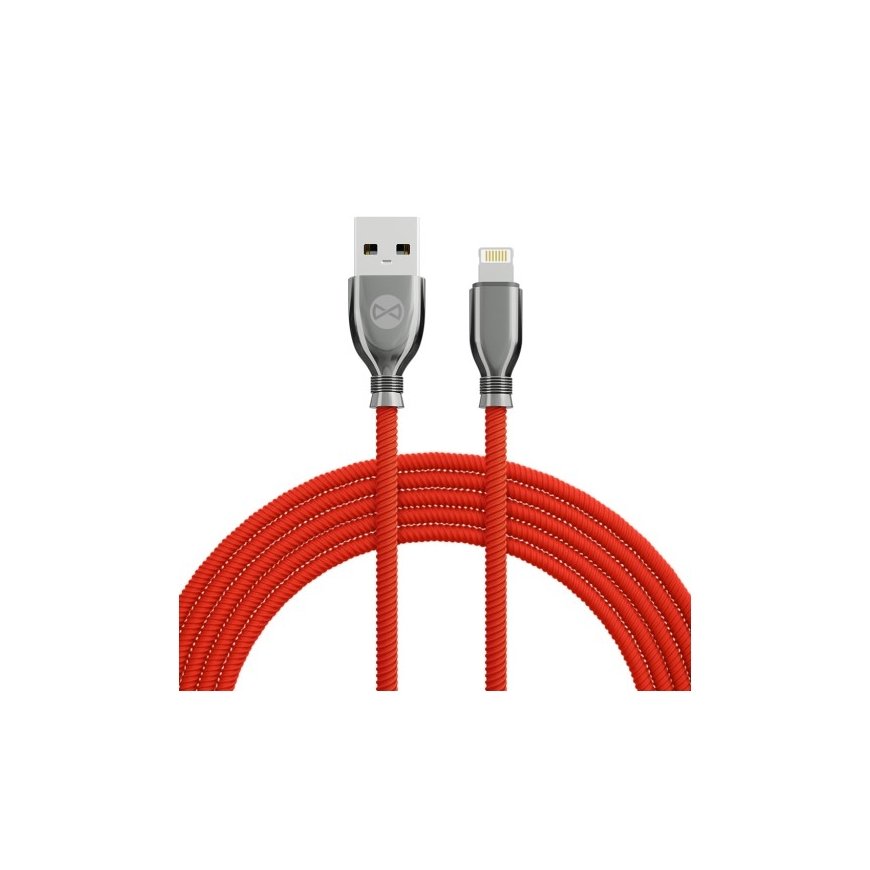 Forever Tornado cable USB - Lightning 1,0 m 3A red – 2