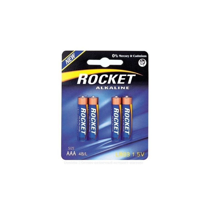 Rocket LR03-4BB (AAA) Blister Pack 4pcs