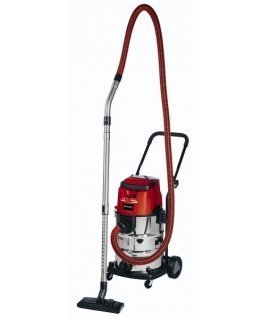 Einhell GC-SC 36/31 Li-Solo 30 L Būgninis siurblys Sausas ir drėgnas Dulkių maišas