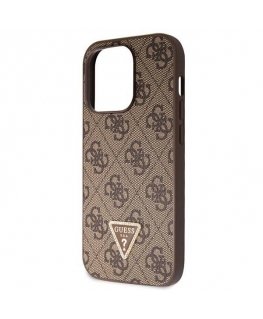 Guess GUHCP14LP4TDSCPW iPhone 14 Pro 6.1" brązowy|brown hardcase