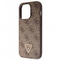 Guess GUHCP14LP4TDSCPW iPhone 14 Pro 6.1" brązowy|brown hardcase Guess GUHCP14LP4TDSCPW iPhone 14 Pro 6.1" brązowy|brown hardcase
