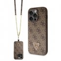 Guess GUHCP14LP4TDSCPW iPhone 14 Pro 6.1" brązowy|brown hardcase Guess GUHCP14LP4TDSCPW iPhone 14 Pro 6.1" brązowy|brown hardcase
