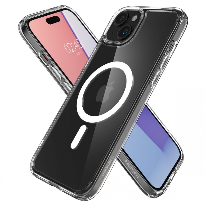 Spigen ACS06802 mobilo telefonu apvalks 15,5 cm (6.1") Aploksne Caurspīdīgs, Balts – 2