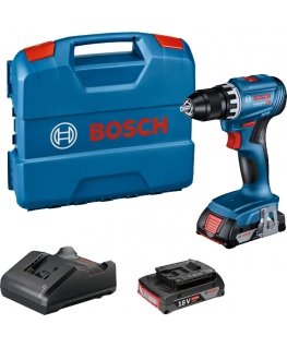 Bosch GSR 18V-45 1900 RPM 900 g Melns, Zils, Sarkans