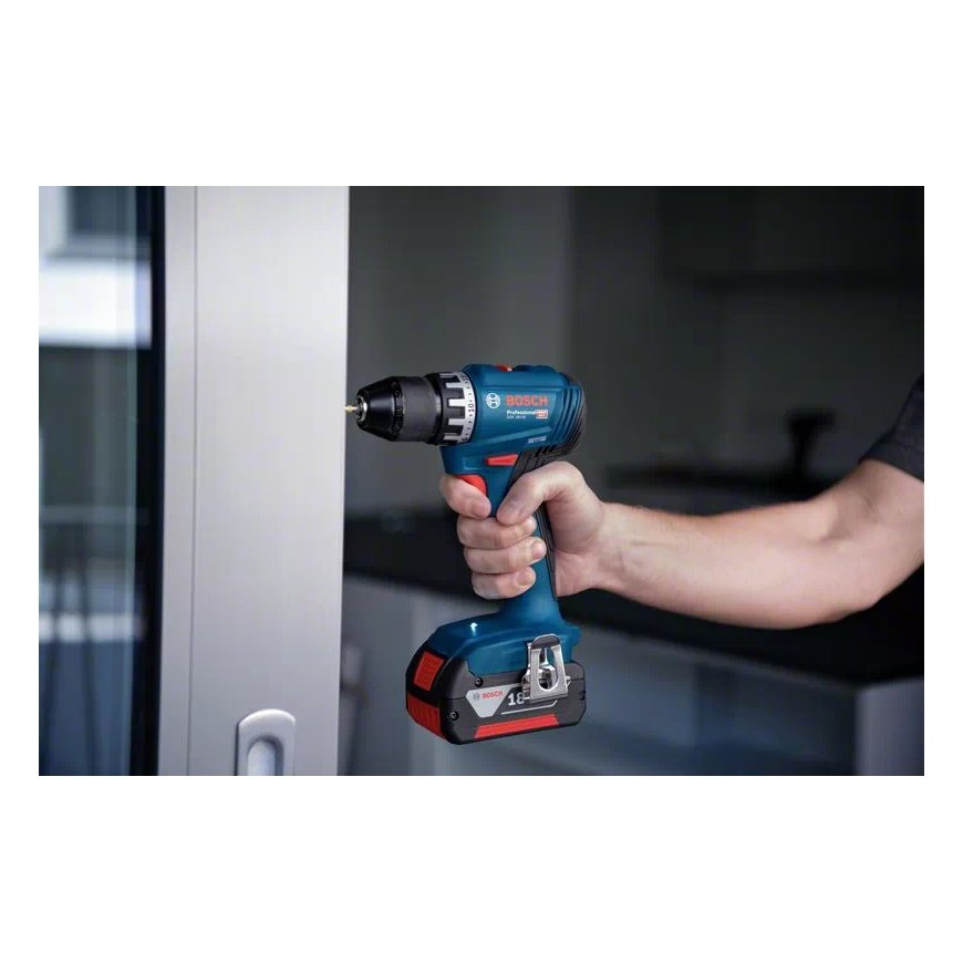 Bosch GSR 18V-45 1900 RPM 900 g Musta, Sininen, Punainen – 3