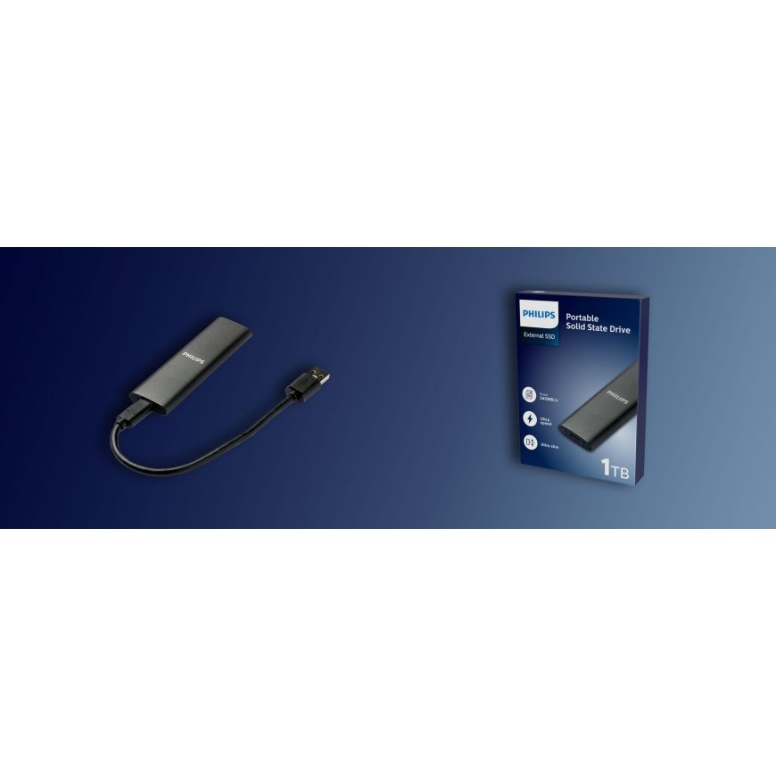 Philips External SSD 500GB Ultra speed