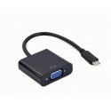 Gembird A-CM-VGAF-01 USB графический адаптер 1920 x 1080 пикселей Черный