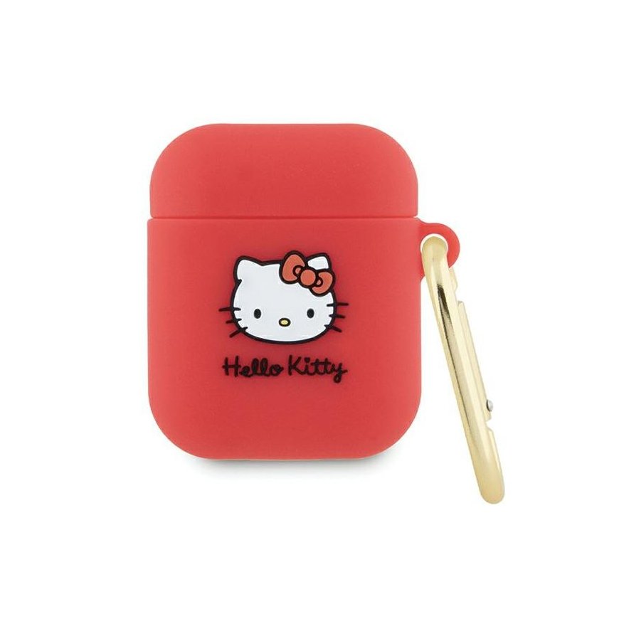 Hello Kitty HKA33DKHSF Airpods 3 cover fuksja|fuschia Silicone 3 – 2