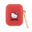Hello Kitty HKA33DKHSF Airpods 3 cover fuksja|fuschia Silicone 3