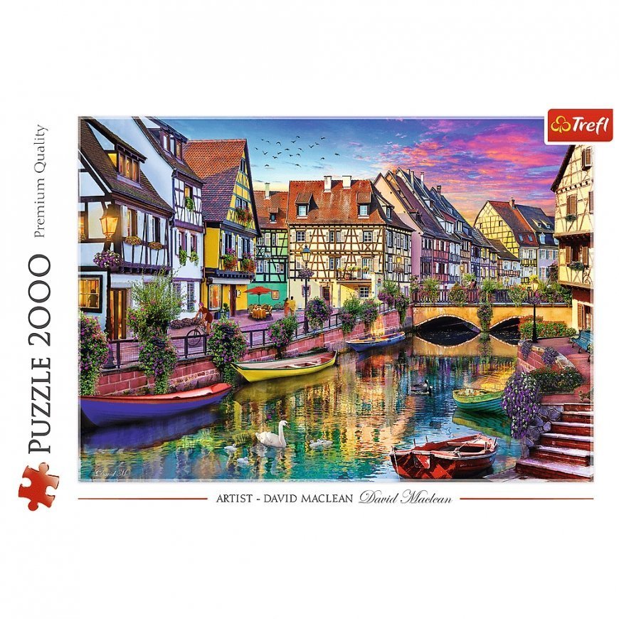 Trefl 27118 puzzle Jigsaw puzzle 2000 pc(s) City – 3