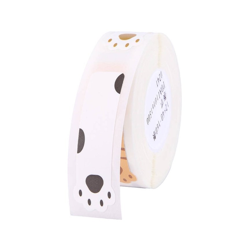 Thermal labels Niimbot stickers 12x40 mm, 160 pcs (Claw)