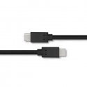 Qoltec 52352 USB cable 2.5 m USB 3.2 Gen 1 (3.1 Gen 1) USB C Black