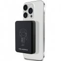 Karl Lagerfeld Powerbank indukcyjny KLPBM5KIOTTGK 5000mAh czarny Karl Lagerfeld Powerbank indukcyjny KLPBM5KIOTTGK 5000mAh czarny