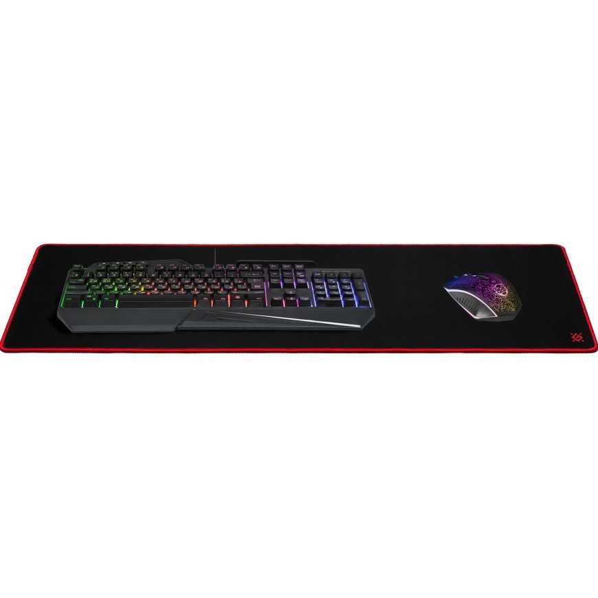 Defender 50561 mouse pad Gaming mouse pad Black, Red – 4