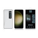 OBAL:ME 5D Glass Screen Protector for Samsung Galaxy S23 Black