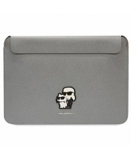 Karl Lagerfeld Sleeve KLCS14SAKCPMG 14" silver|silver Saffiano K