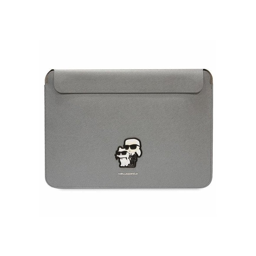 Karl Lagerfeld Sleeve KLCS14SAKCPMG 14" silver|silver Saffiano K
