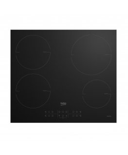 Beko HII64200MT pliidiraud Must Sisseehitatud 60 cm Tsooniga induktsioonplaat 4 tsoon(id)