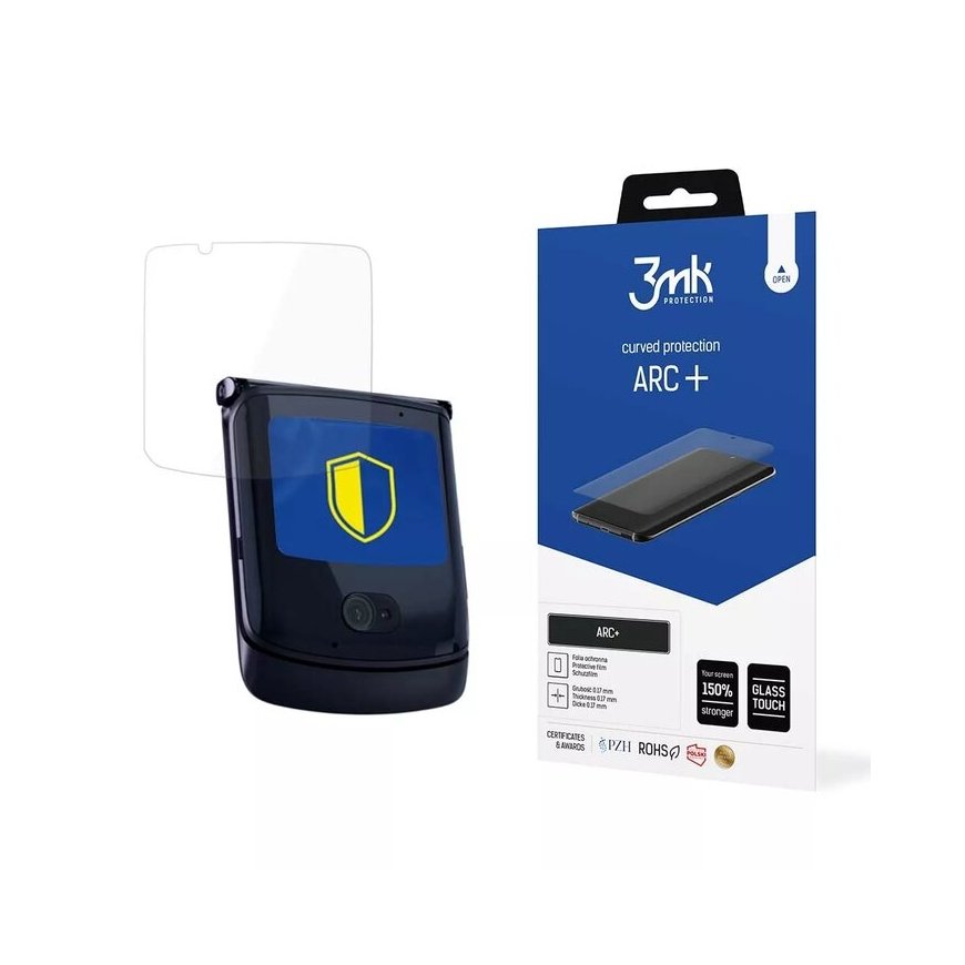 Motorola RAZR 5G (Front) - 3mk ARC+ screen protector