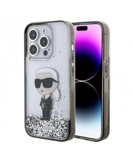 Karl Lagerfeld KLHCP15LLKKNSK Back Case for Apple iPhone 15 Pro