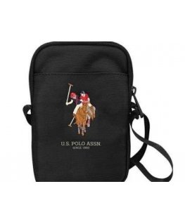 US Polo Handbag USPBPUGFLBK black | black