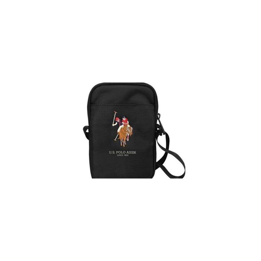 US Polo Handbag USPBPUGFLBK black | black