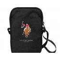 US Polo Handbag USPBPUGFLBK black | black