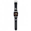 Karl Lagerfeld Pasek KLAWMSLKCNK Apple Watch 38|40|41mm czarny|b Karl Lagerfeld Pasek KLAWMSLKCNK Apple Watch 38|40|41mm czarny|b