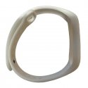 iWear Universal Silicone Strap for Smart Bracelet models - SM6 SM7 SM8 (18x250mm) White