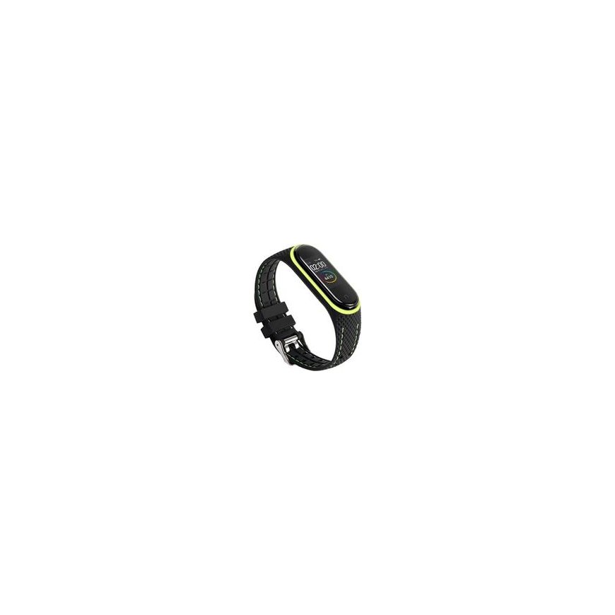 Beline pasek Sport Mi Band 7 czarno-limonkowy black|lime – 2