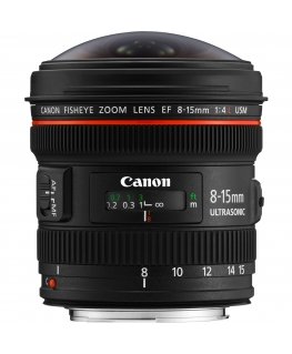 Canon 4427B005 объектив / линза / светофильтр SLR Широкий fish-eye объектив Черный