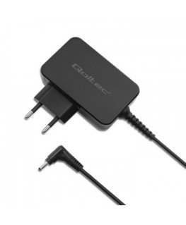 Qoltec 51032 virta-adapteri ja vaihtosuuntaaja Sisätila 45 W Musta
