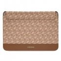 Guess Sleeve GUCS16HGCFSEW 16" brązowy|brown GCube Stripes Guess Sleeve GUCS16HGCFSEW 16" brązowy|brown GCube Stripes