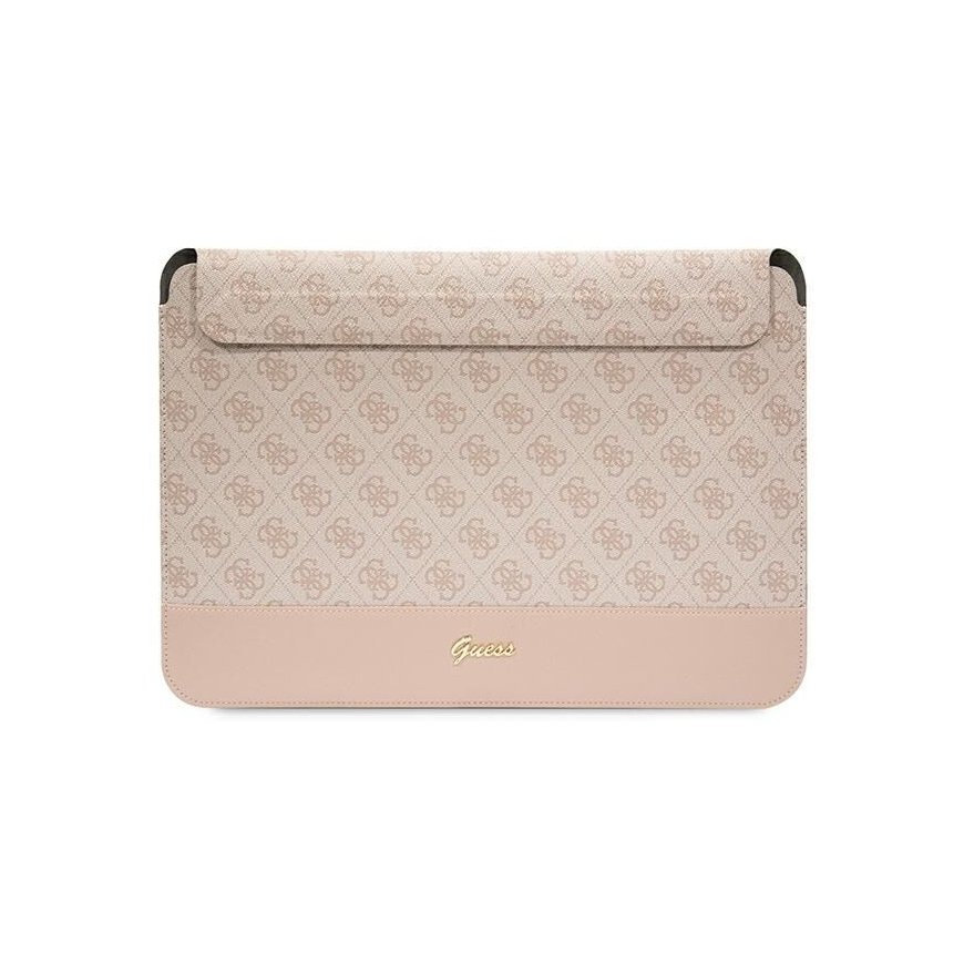 Guess Sleeve GUCS14PS4SGP 14" pink|pink 4G Stripe Metal Logo – 2