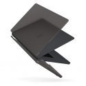 UNIQ etui Claro MacBook Air 15" (2023) przezroczysty szary|smoke