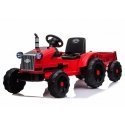 Lean Cars Children's electric tractor with trailer CH9959 red Lean Cars Children's electric tractor with trailer CH9959 red