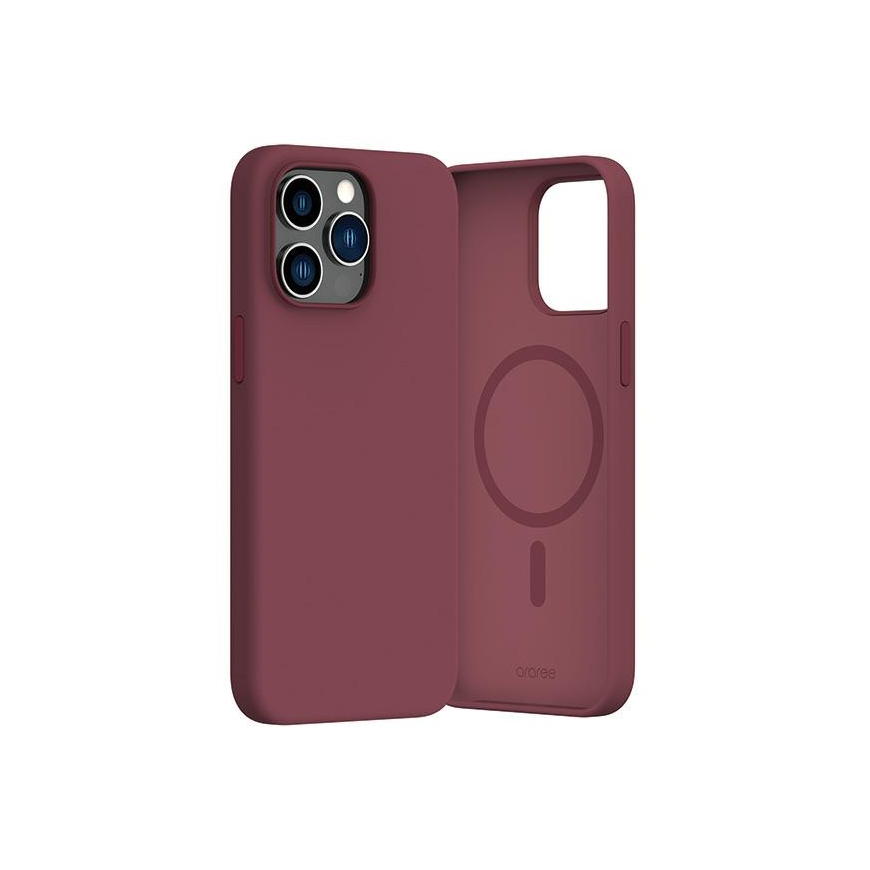 Araree etui Typoskin M iPhone 15 Pro Max 6.7" czerwony|deep red – 2