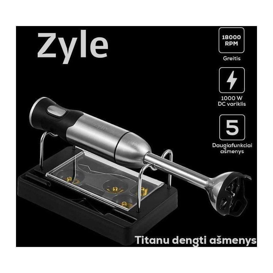 Zyle Food chopper, ZY101PRO – 5