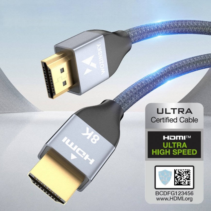 Wozinsky cable HDMI 2.1 8K 60 Hz 48 Gbps | 4K 120 Hz | 2K 144 H – 2