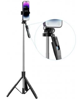 XO selfie stick Bluetooth tripod SS15 juodas 180cm