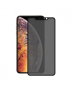 Devia Real Series 3D Full Screen Privacy Tempered Glass iPhone XS Max (6.5) black