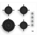 Beko HILW64122SW pliidiraud Valge Sisseehitatud 60 cm Gaas 4 tsoon(id) Beko HILW64122SW pliidiraud Valge Sisseehitatud 60 cm Gaas 4 tsoon(id)