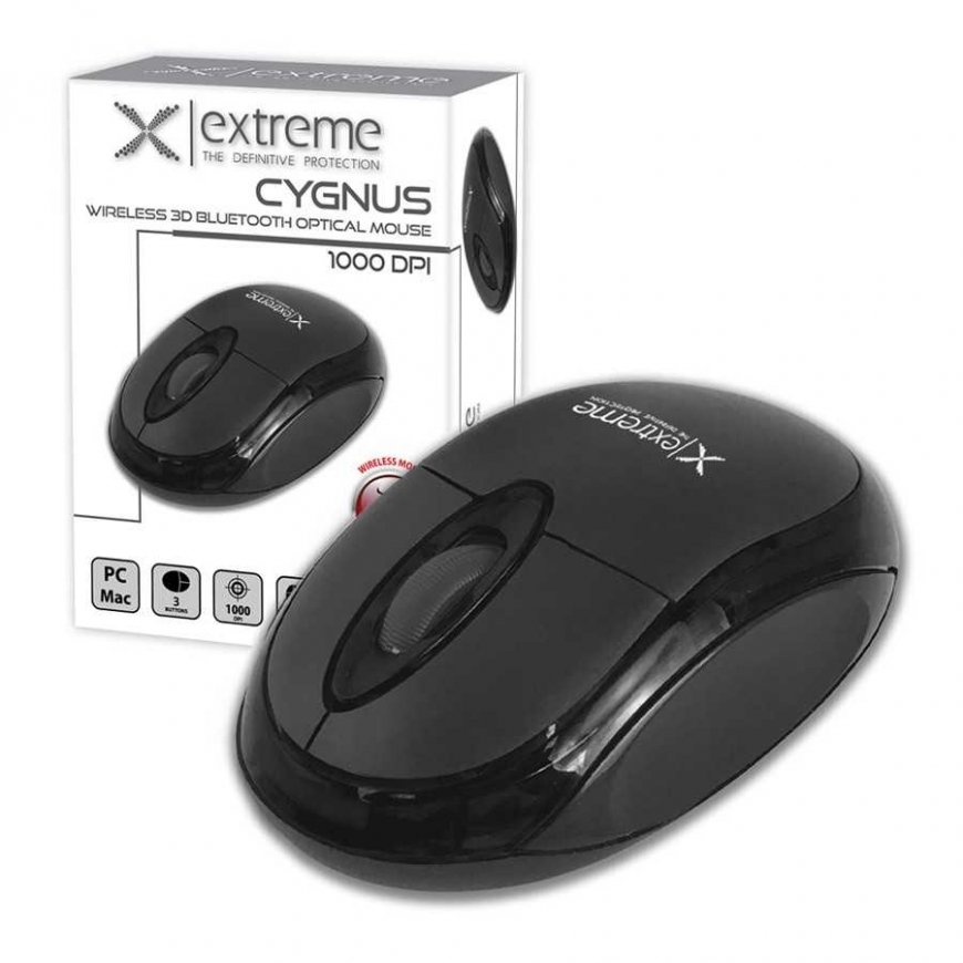 Wireless Bluetooth optical mouse 3D Cyngus black